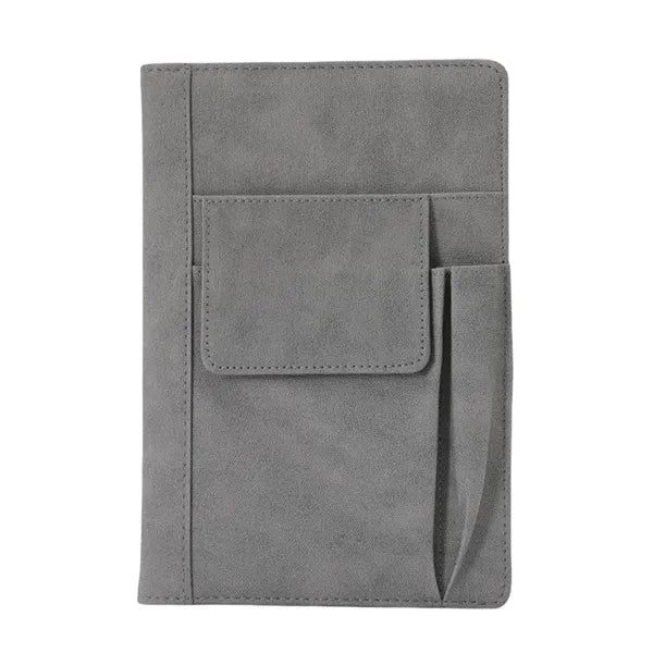 A5 Refillable Lined Leather Journal Notebook Hardcover Paper
