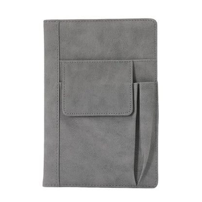 A5 Refillable Lined Leather Journal Notebook Hardcover Paper