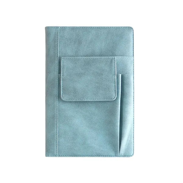 A5 Refillable Lined Leather Journal Notebook Hardcover Paper
