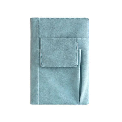A5 Refillable Lined Leather Journal Notebook Hardcover Paper