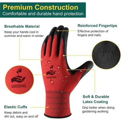 Garden Gloves with Grip for Women/Men