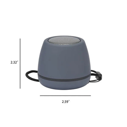 Portable Mini Bluetooth Speaker With Strap For Outdoor Use