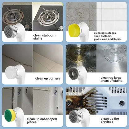 Cordless Electric Spin Scrubber