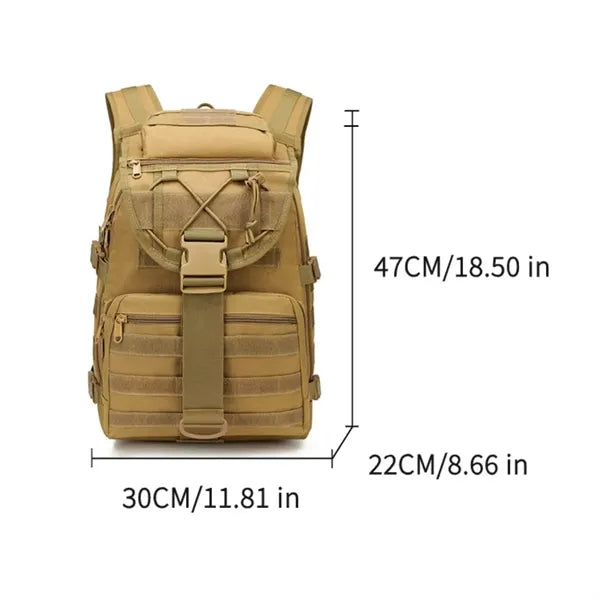 Tactical Outdoor Backpack X-7 for Hiking & Adventure
