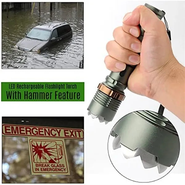 Aluminul Alloy LED Zoomable Tactical Flashlight