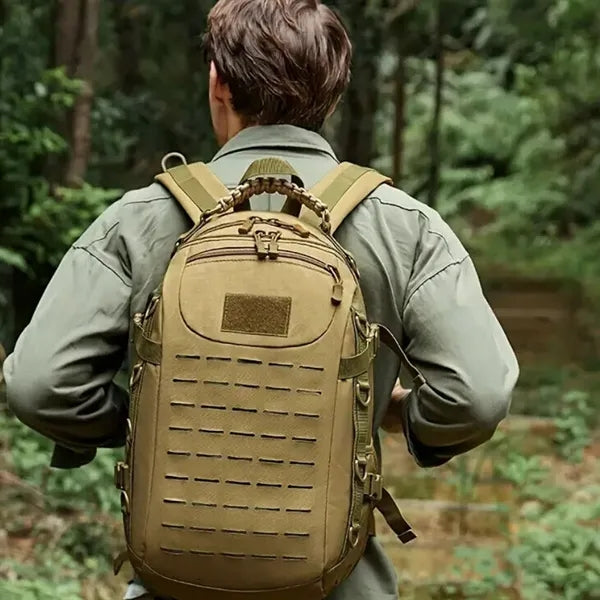Tactical Outdoor Backpack with Tear-Resistant Material
