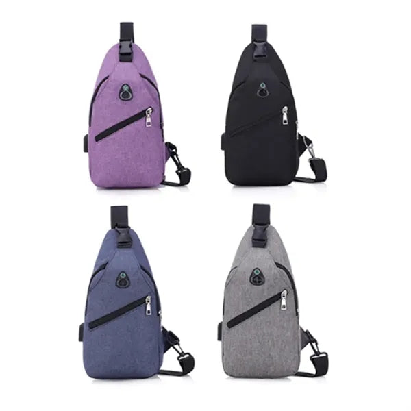 Waterproof Sling Backpack Crossbody Chest Bag
