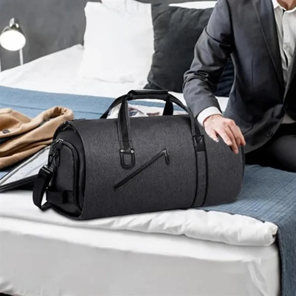 Large Capacity Travel Duffel Bag with Shoe Compartment