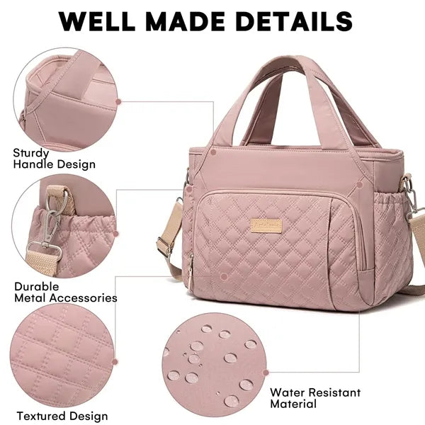 Lunch Tote Bag with Shoulder Strap
