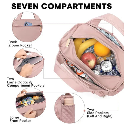 Lunch Tote Bag with Shoulder Strap