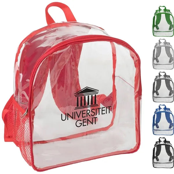 Premium Clear PVC Stadium Approved Backpack