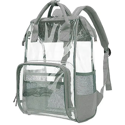 Premium Heavy Duty Clear PVC Transparent Backpack