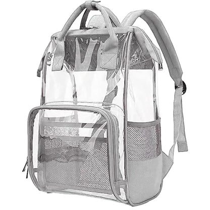 Premium Heavy Duty Clear PVC Transparent Backpack