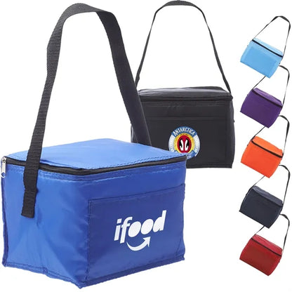 Frosty 6-Can Cooler Lunch Bag (7.25" x 5.5" x 7.25")