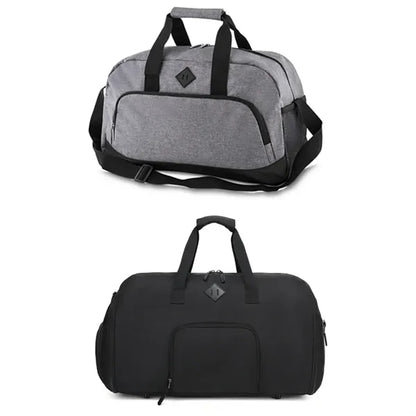 Large Capacity Travel Duffel Bag with Suit Compartment