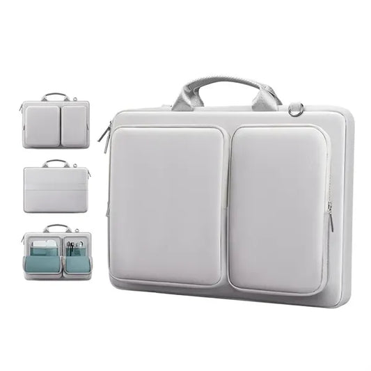 15 Inch Stylish Utility Pockets Laptop Sleeve