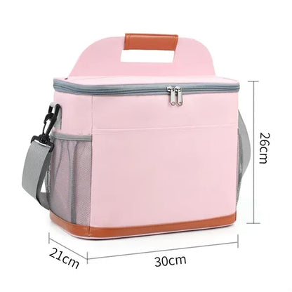 Reinforced Lifting Handle Lunch Bag