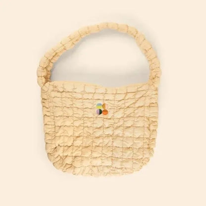 CARRYALL SHOULDER BAG - CLOUD QUILTED MATERIAL