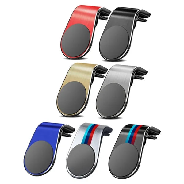 Car Air Vent Magnetic Phone Holder w/ Adjustable Angle