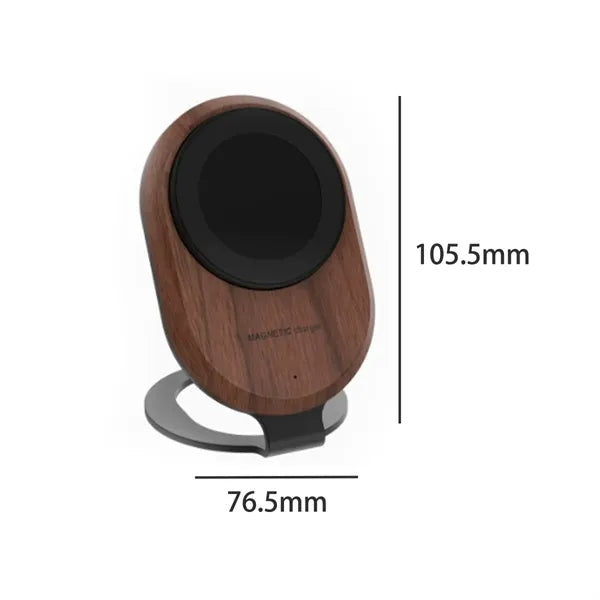 Magnetic Qi Wireless Charger Stand Desktop Phone Holder