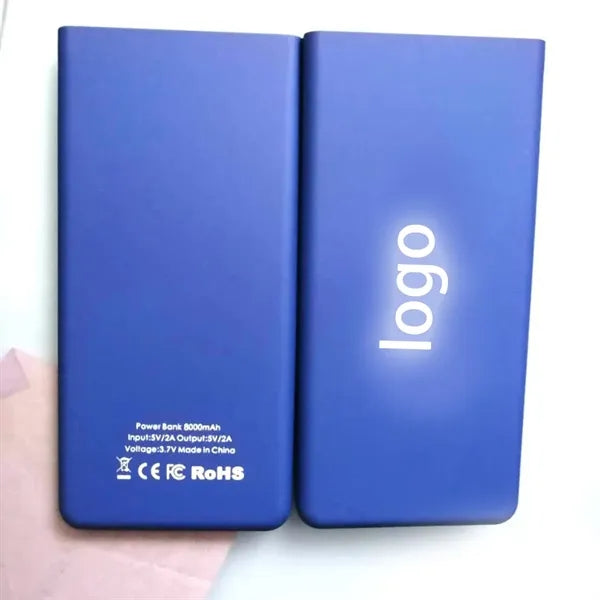 Customizable LED Logo Power Bank for Promotional Gifts