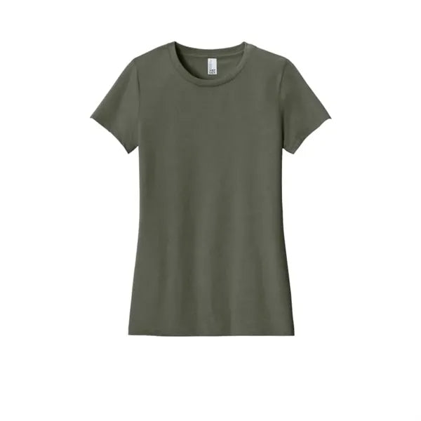 District Women's Perfect Blend CVC Tee.