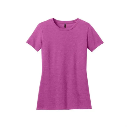 District Women's Perfect Blend CVC Tee.