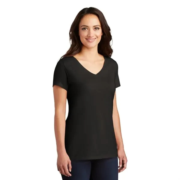 District Women's Perfect Tri V-Neck Tee.
