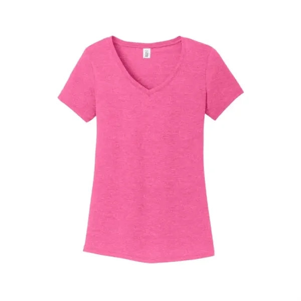 District Women's Perfect Tri V-Neck Tee.