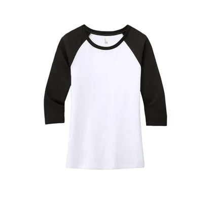District Women's Perfect Tri 3/4-Sleeve Raglan.