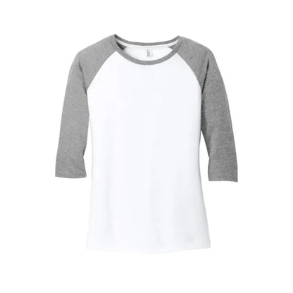 District Women's Perfect Tri 3/4-Sleeve Raglan.