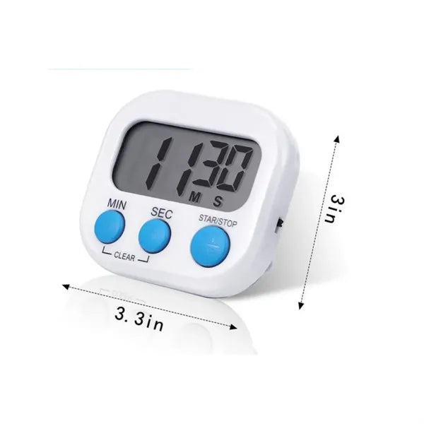 Digital Kitchen Timer w/ LCD Display and Countdown Function