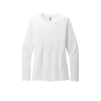District Women's Perfect Blend CVC Long Sleeve Tee
