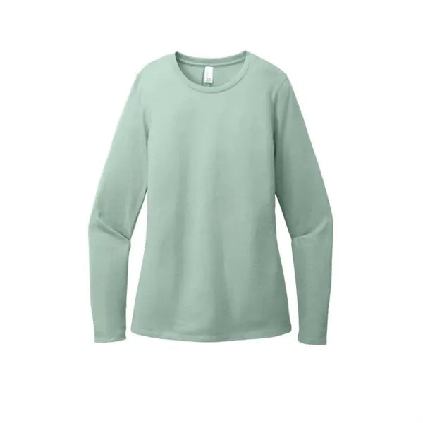 District Women's Perfect Blend CVC Long Sleeve Tee
