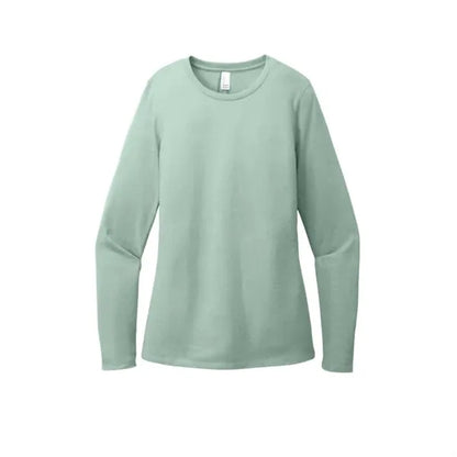 District Women's Perfect Blend CVC Long Sleeve Tee