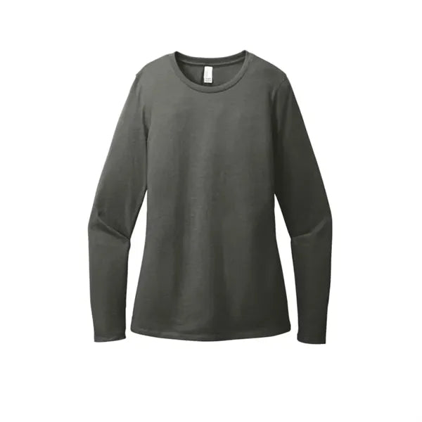 District Women's Perfect Blend CVC Long Sleeve Tee