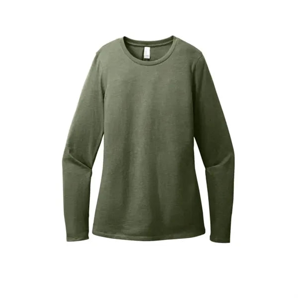 District Women's Perfect Blend CVC Long Sleeve Tee