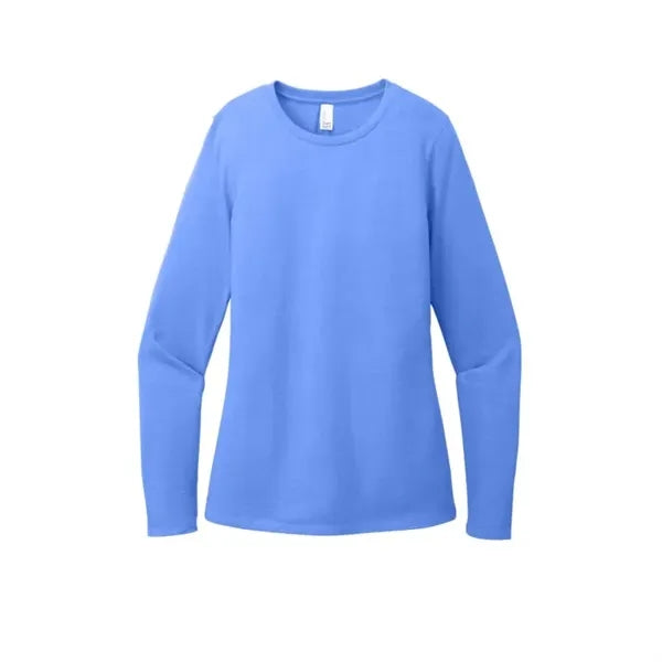 District Women's Perfect Blend CVC Long Sleeve Tee