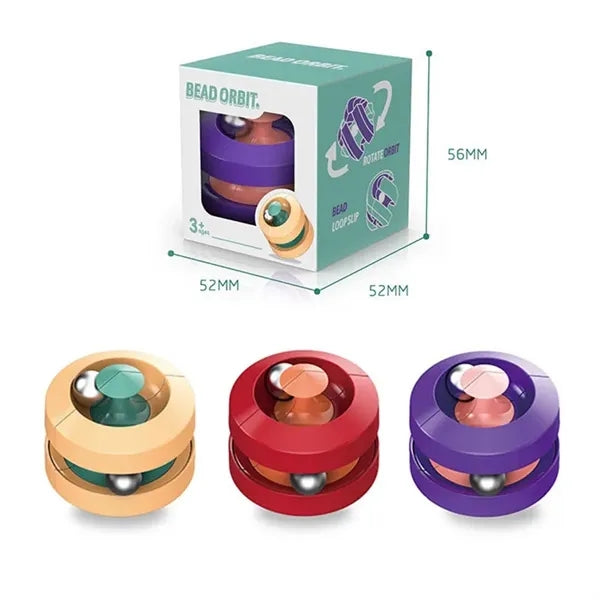 Metal marbles decompression toys