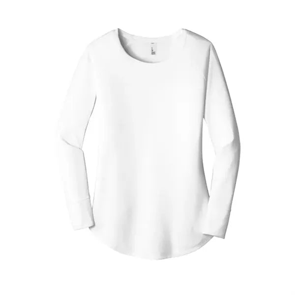 District Women's Perfect Tri Long Sleeve Tunic Tee.