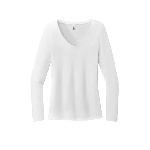 District Women's Perfect Tri Long Sleeve V-Neck Tee