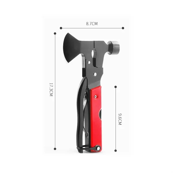 13 in 1 Multi-Tool Hatchet with Hammer and Pliers
