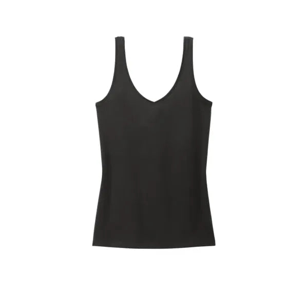 District Women's Perfect Blend CVC V-Neck Tank