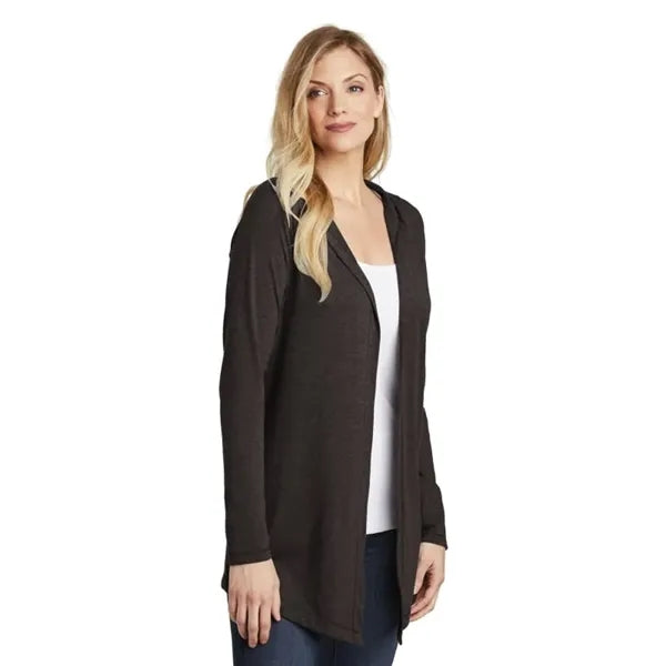 District Women's Perfect Tri Hooded Cardigan.