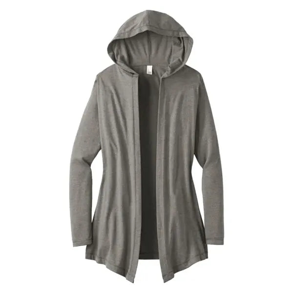 District Women's Perfect Tri Hooded Cardigan.