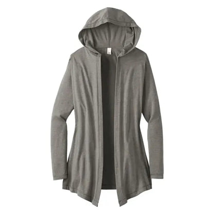 District Women's Perfect Tri Hooded Cardigan.