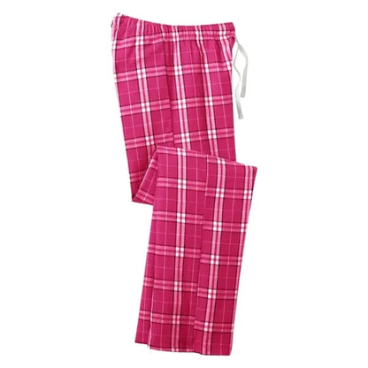 District Women's Flannel Plaid Pant.
