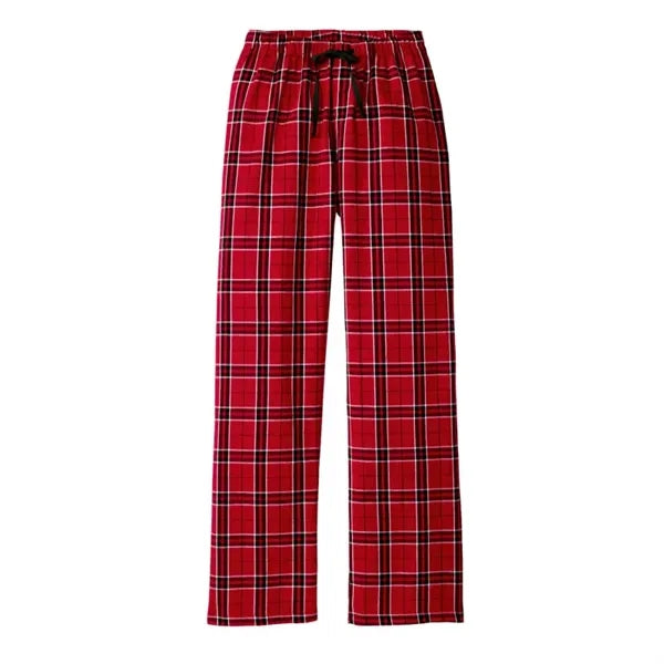 District Women's Flannel Plaid Pant.
