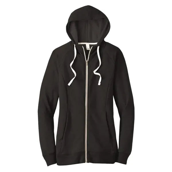District Women's Perfect Tri French Terry Full-Zip Hoodie.
