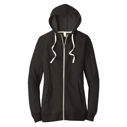 District Women's Perfect Tri French Terry Full-Zip Hoodie.